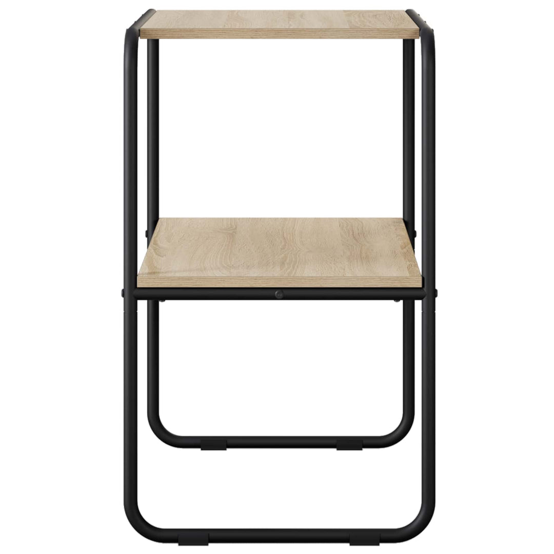 Konsolbord Sonoma-eg 60 x 42,5 x 70 cm Konstrueret træ