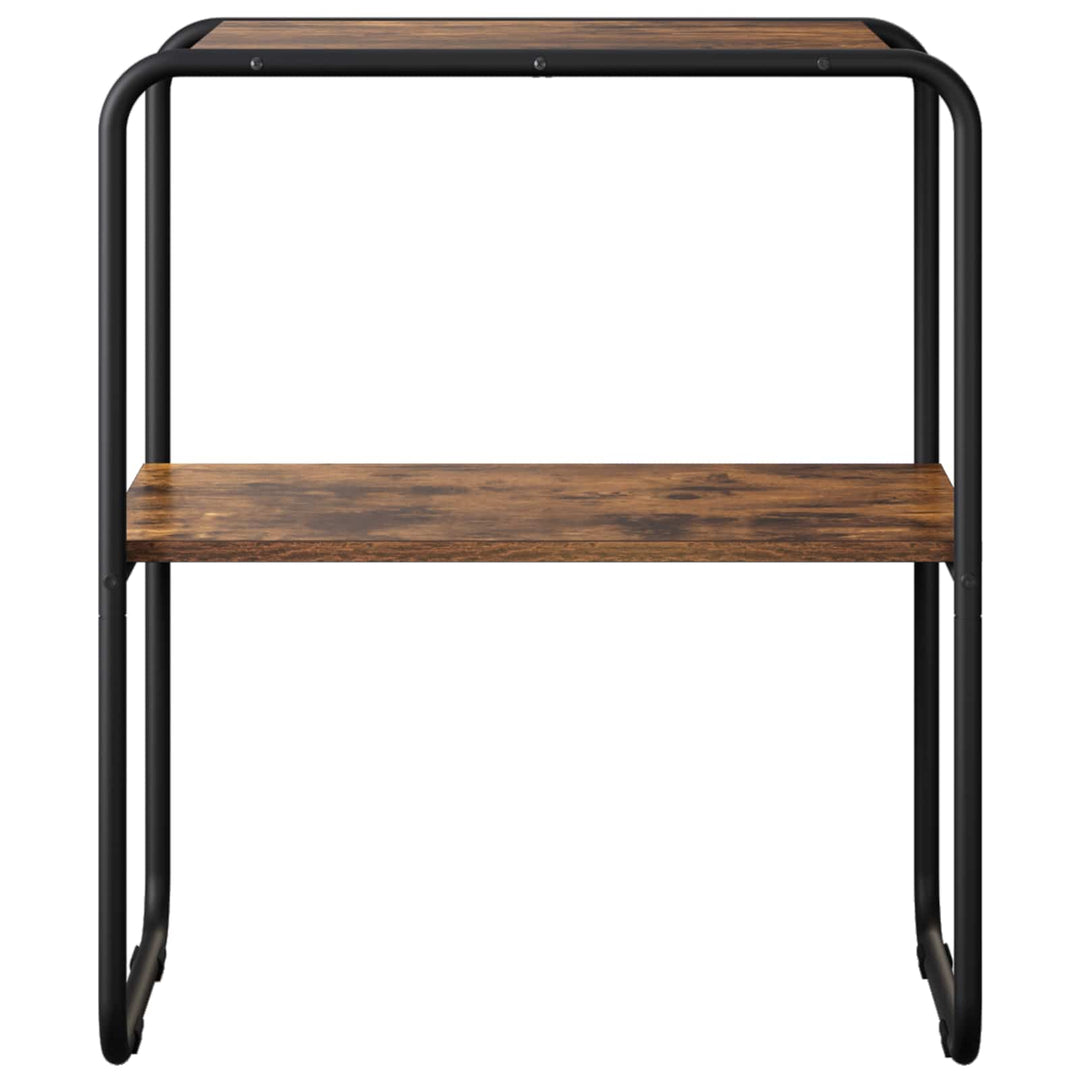 Konsolbord Røget eg 60 x 42,5 x 70 cm Konstrueret træ