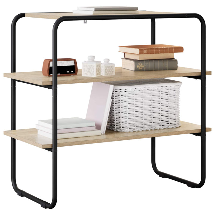 Konsolbord Sonoma-eg 60 x 41 x 75 cm Konstrueret træ