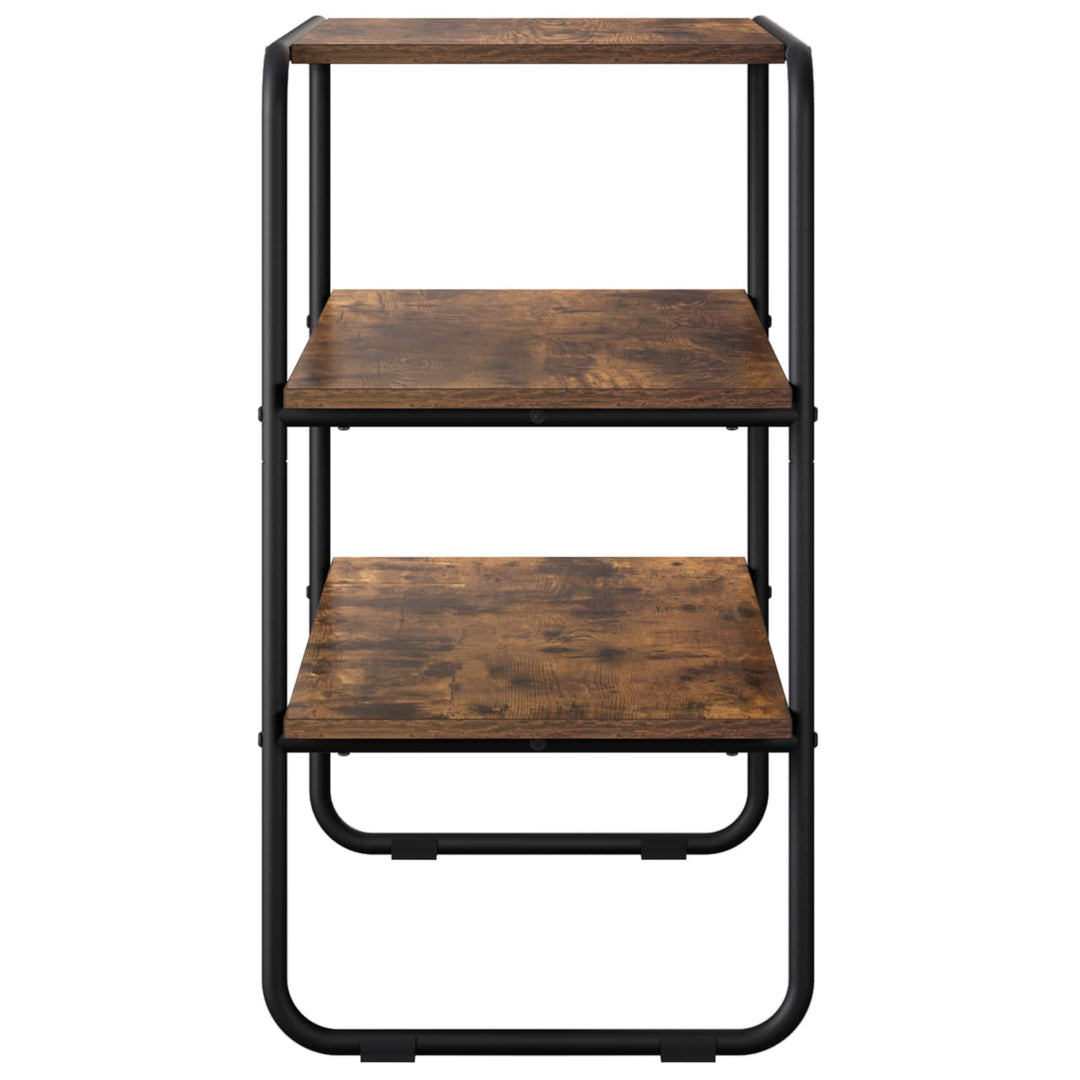 Konsolbord Røget eg 60 x 41 x 75 cm Konstrueret træ