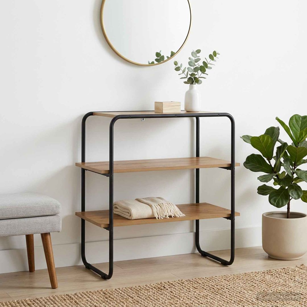 Konsolbord Artisan-eg 100 x 41 x 75 cm Konstrueret træ