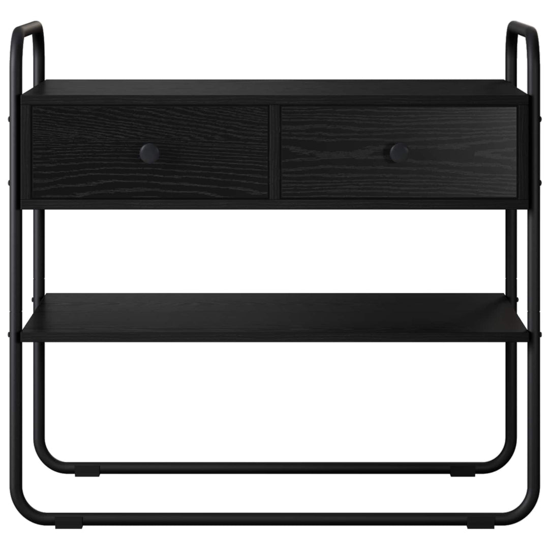 Konsolbord Sort eg 100 x 40 x 75 cm Konstrueret træ