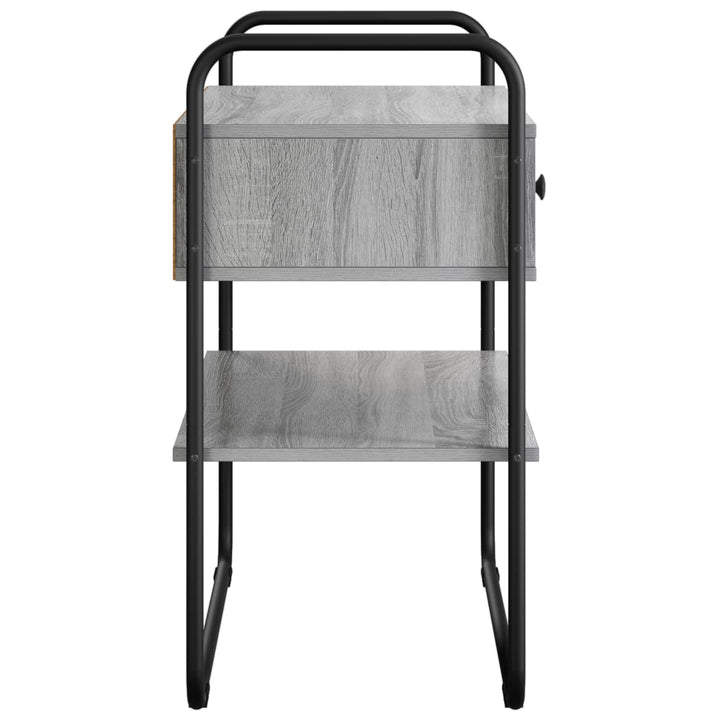 Konsolbord Grå Sonoma 100 x 40 x 75 cm Konstrueret træ