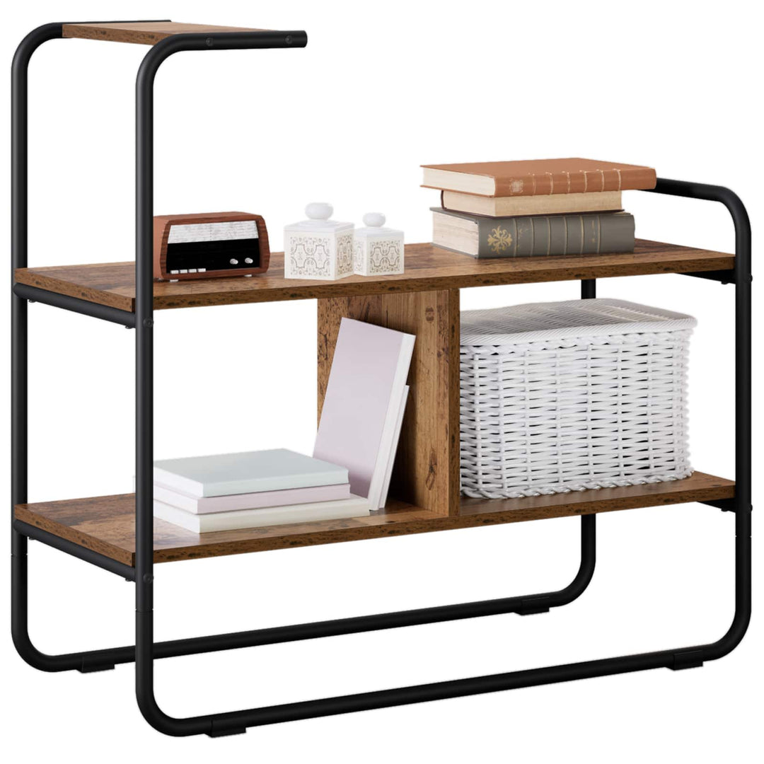 Konsolbord Gammelt træ 80 x 35 x 75 cm Konstrueret træ