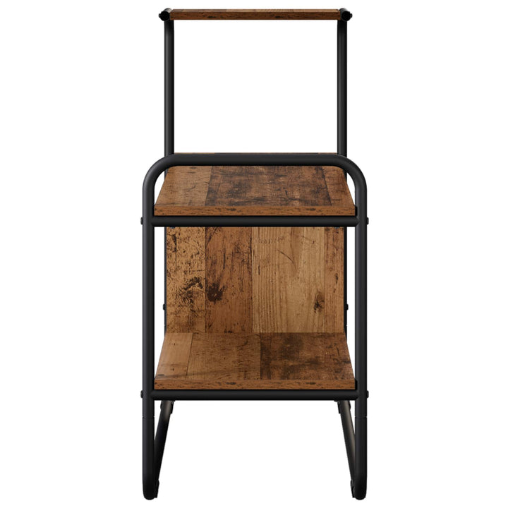 Konsolbord Gammelt træ 80 x 35 x 75 cm Konstrueret træ