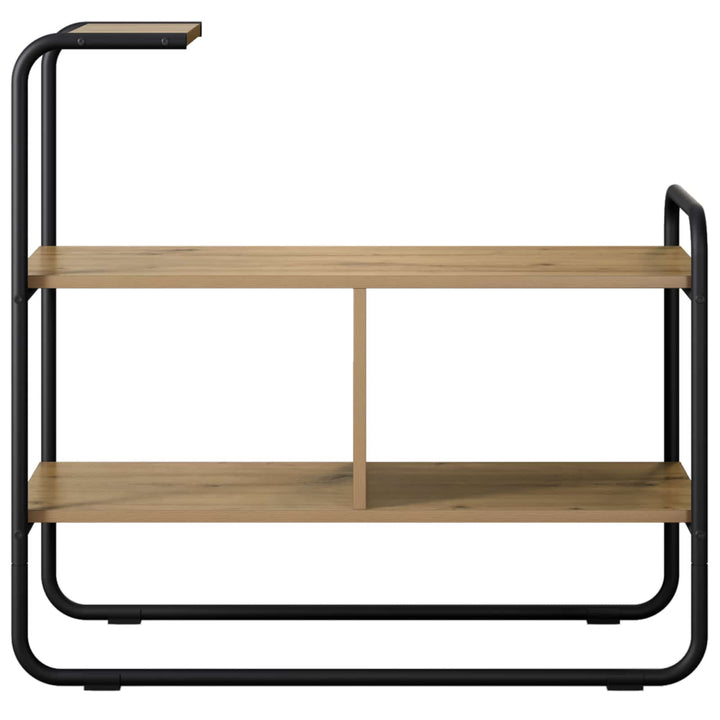 Konsolbord Artisan-eg 80 x 35 x 75 cm Konstrueret træ