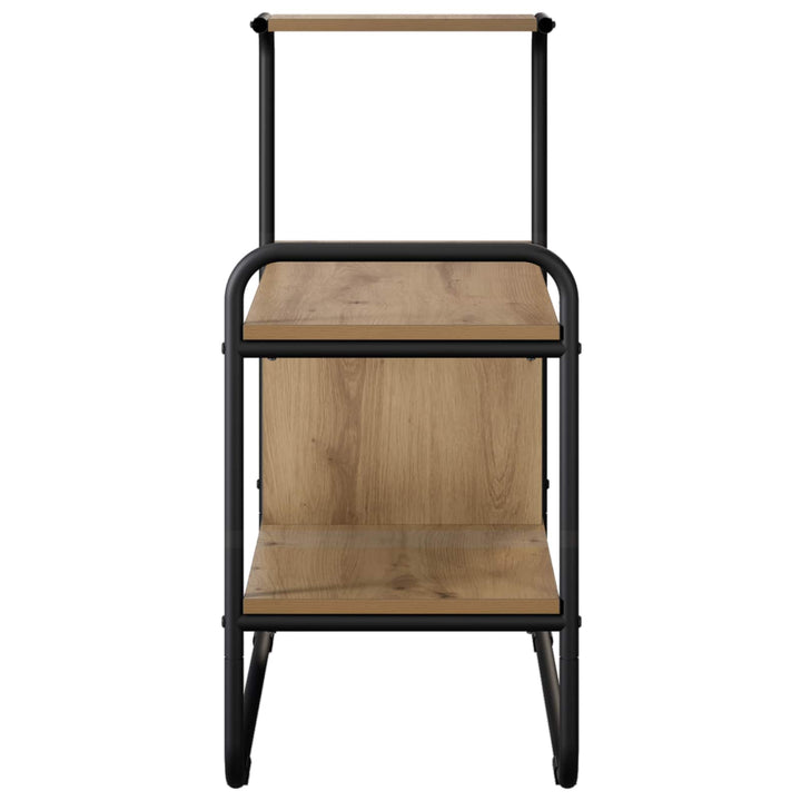 Konsolbord Artisan-eg 80 x 35 x 75 cm Konstrueret træ