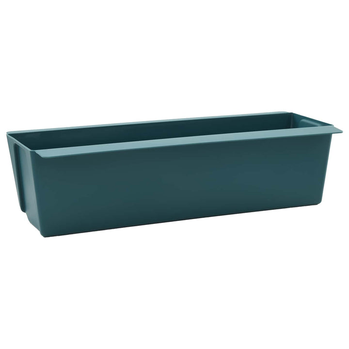 Blomsterkasser til Euro-paletter 12 pcs Grøn 36 x 13,5 x 9,5 cm