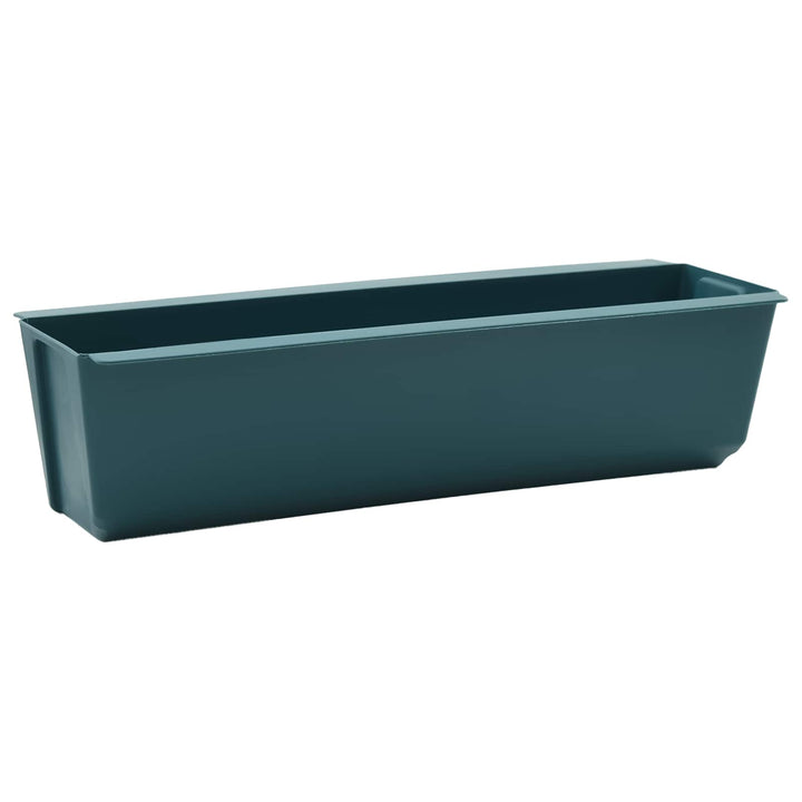 Blomsterkasser til Euro-paletter 12 pcs Grøn 36 x 13,5 x 9,5 cm