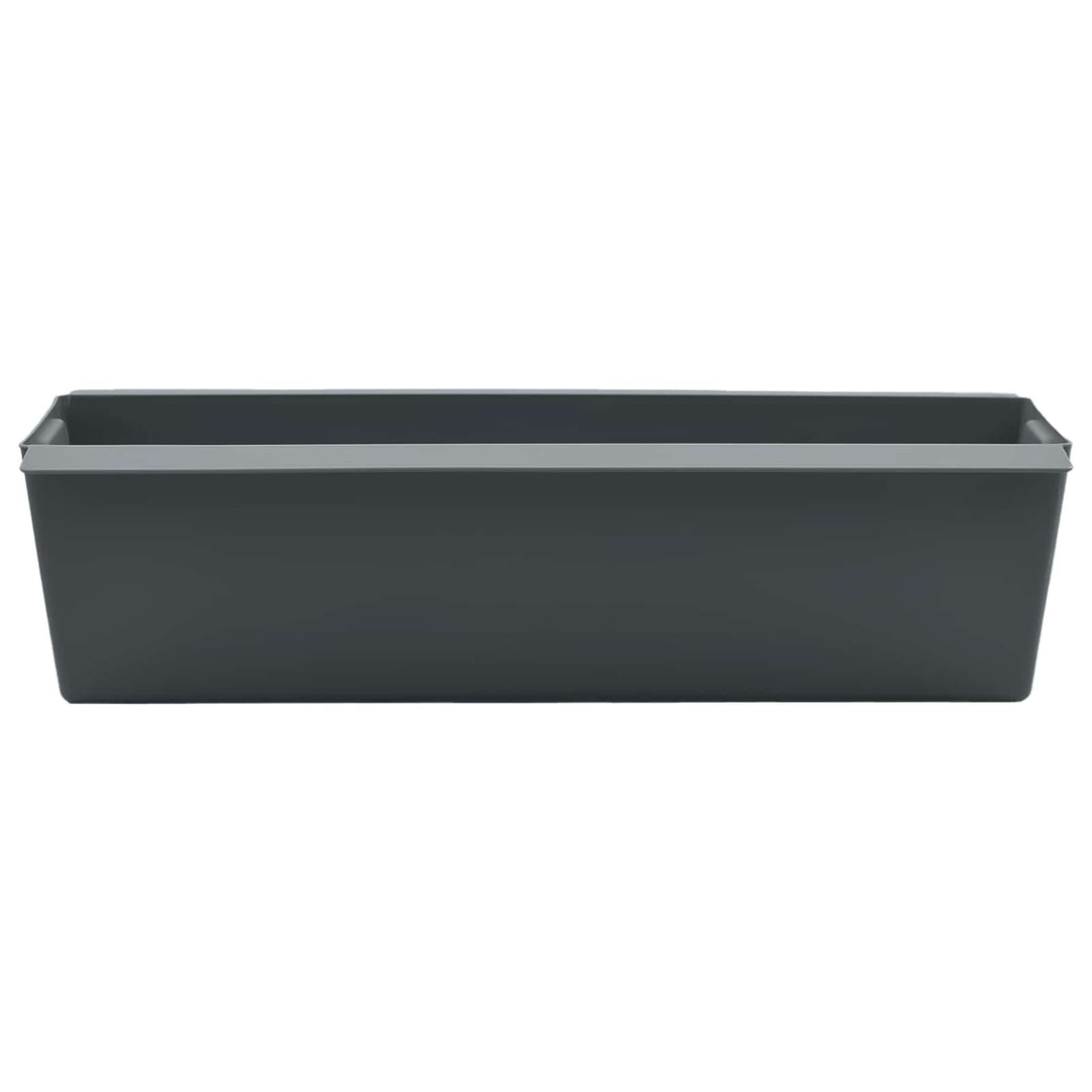 Blomsterkasser til Euro-paletter 24 pcs Grå 36 x 13,5 x 9,5 cm