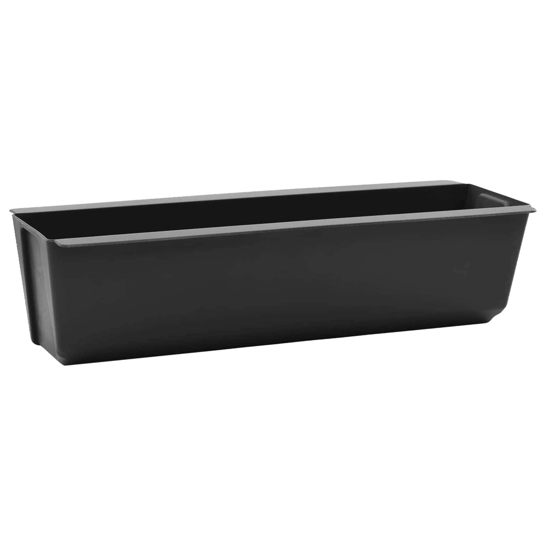 Blomsterkasser til Euro-paletter 24 pcs Sort 36 x 13,5 x 9,5 cm