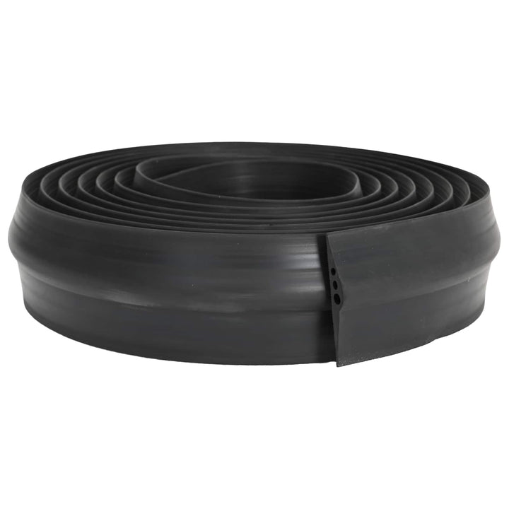 Garage Gulvforsegling Sort 112 x 20 mm 12 m EPDM gummi