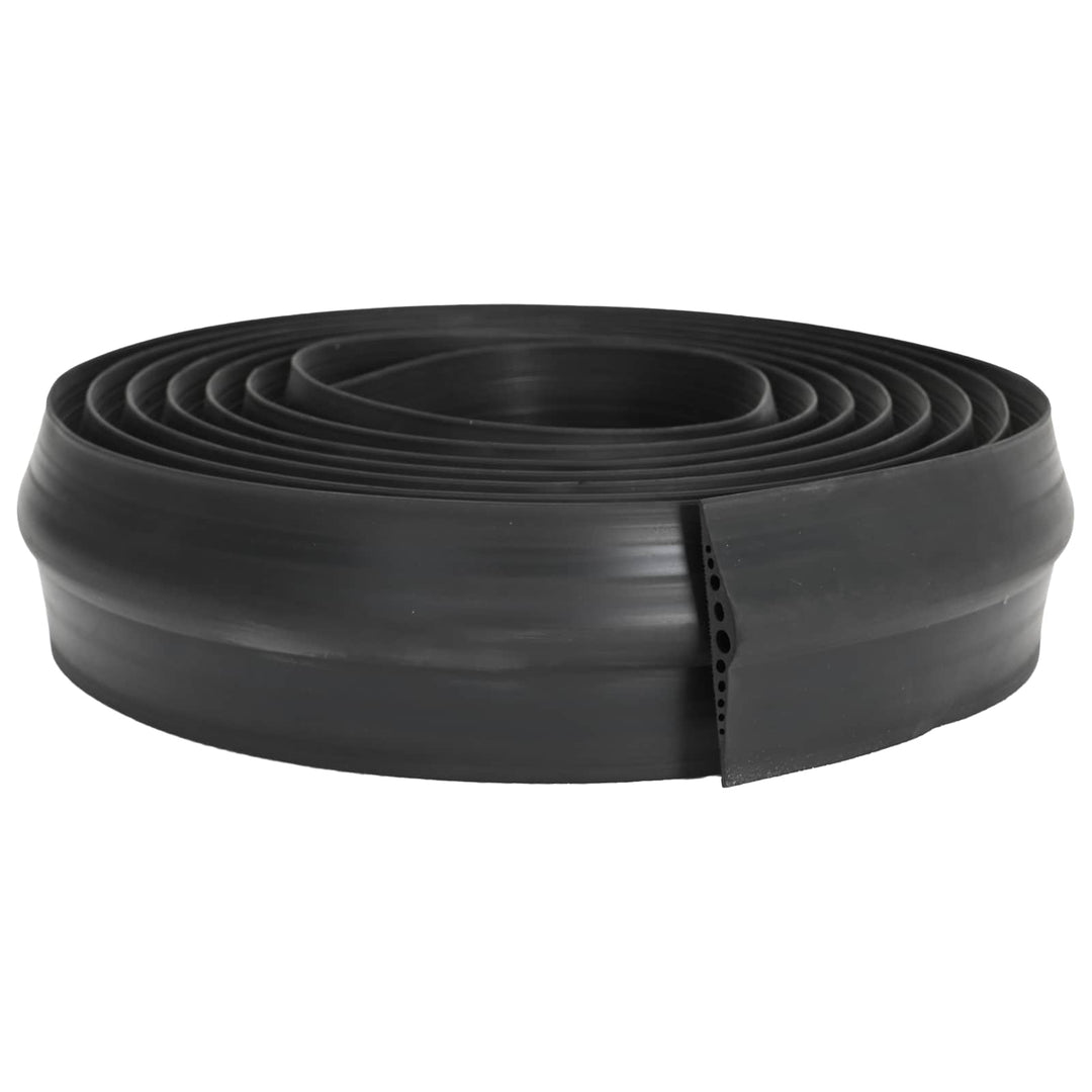 Garage Gulvforsegling Sort 155 x 28 mm 6 m EPDM gummi
