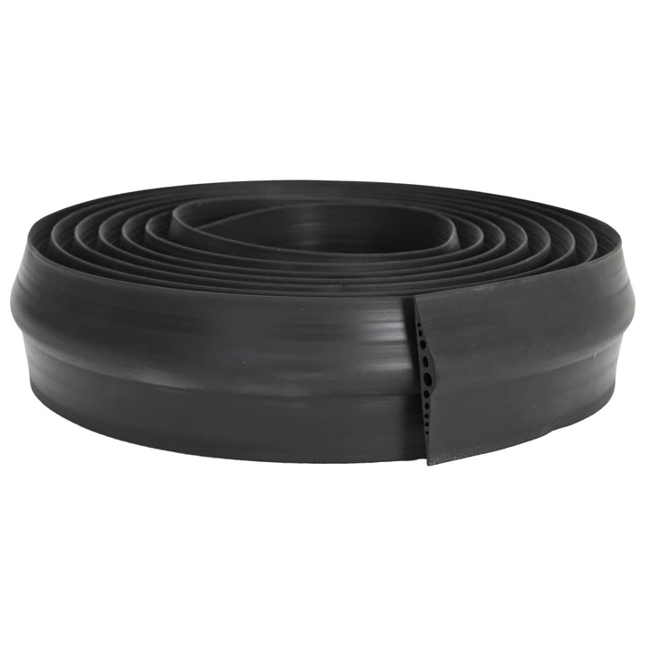 Garage Gulvforsegling Sort 155 x 28 mm 6 m EPDM gummi