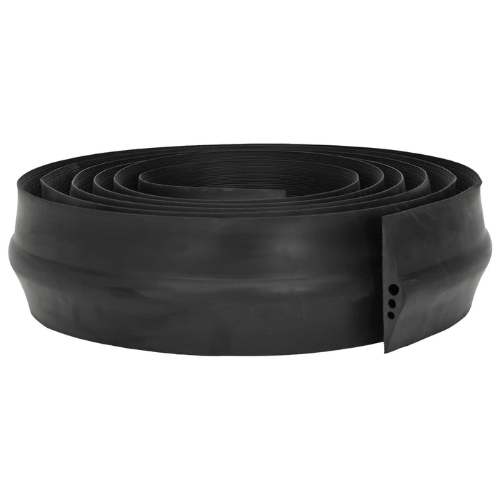 Garage Gulvforsegling Sort 74 x 20 mm 4 m EPDM gummi