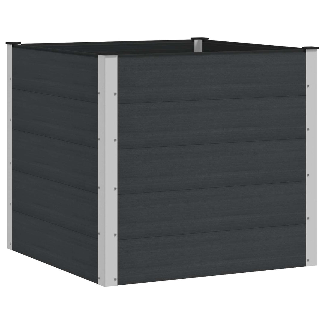 Højbed Sort 100 x 100 x 91 cm