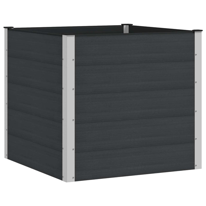 Højbed Sort 100 x 100 x 91 cm