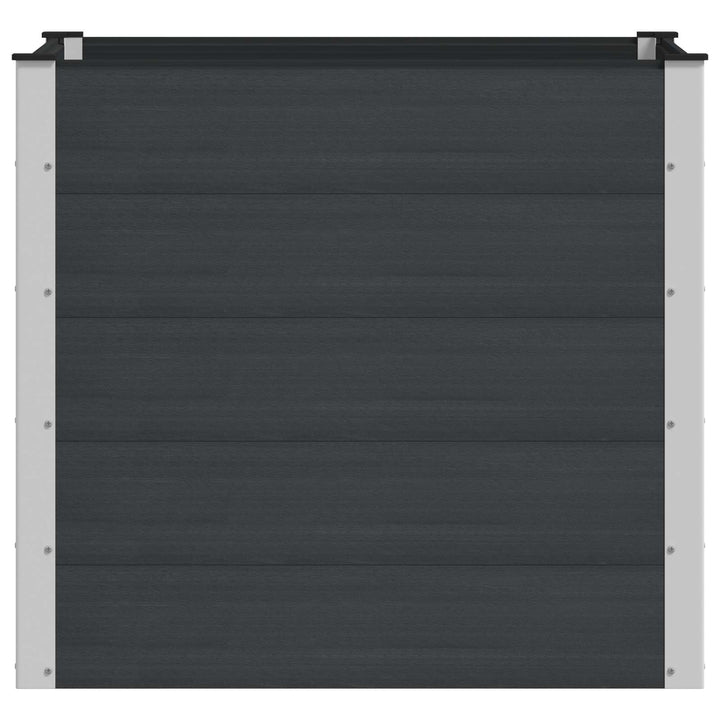 Højbed Sort 100 x 100 x 91 cm