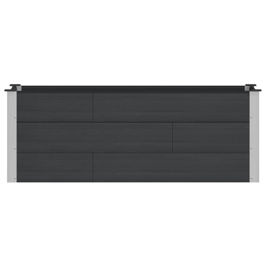 Højbed Sort 150 x 50 x 54 cm