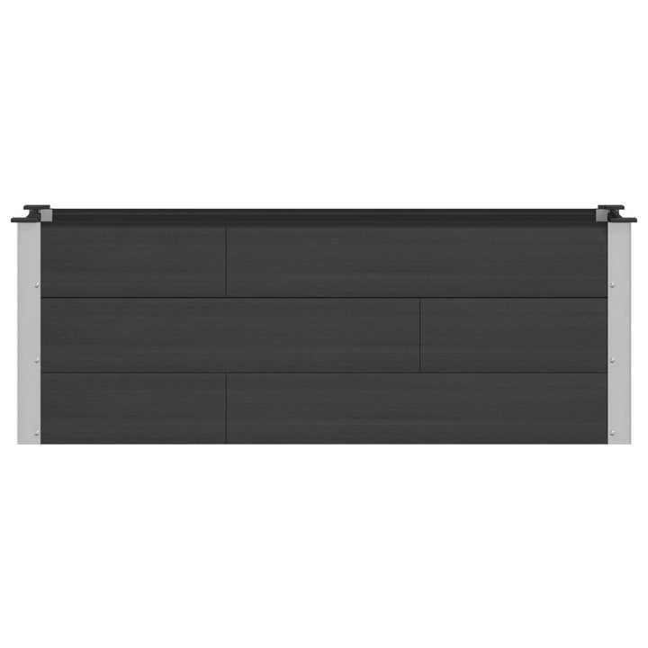 Højbed Sort 150 x 50 x 54 cm
