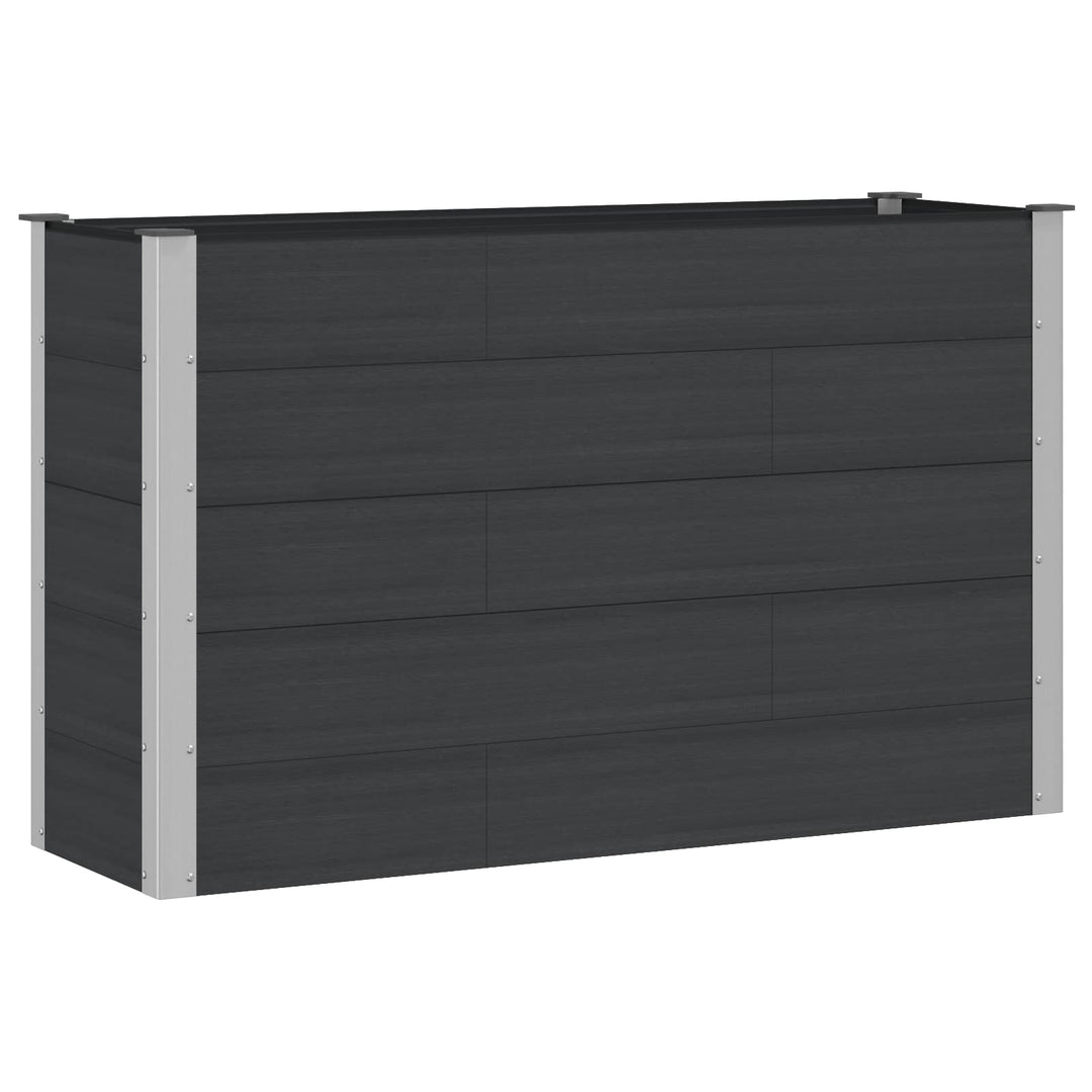 Højbed Sort 150 x 50 x 91 cm