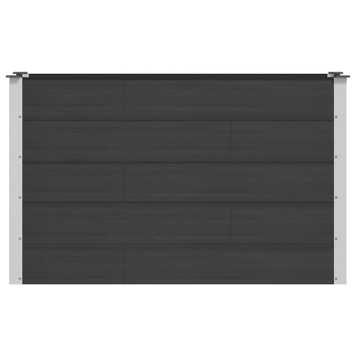 Højbed Sort 150 x 50 x 91 cm