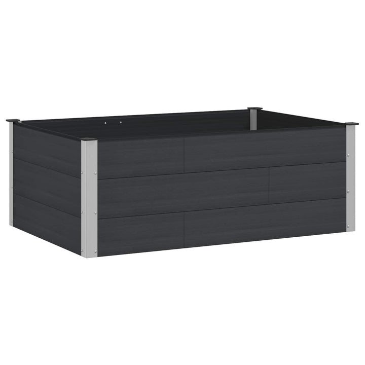 Højbed Sort 150 x 100 x 54 cm