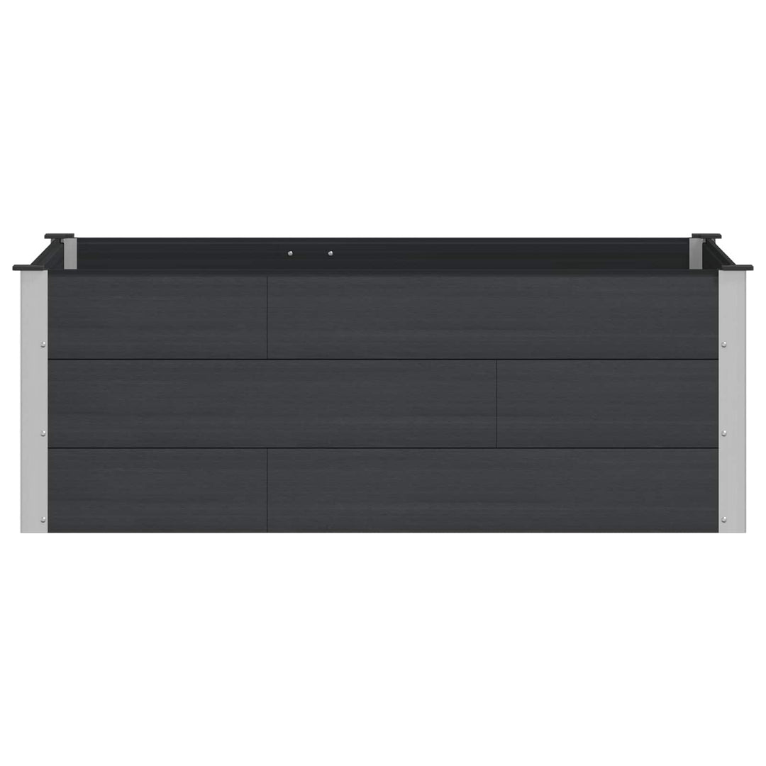 Højbed Sort 150 x 100 x 54 cm