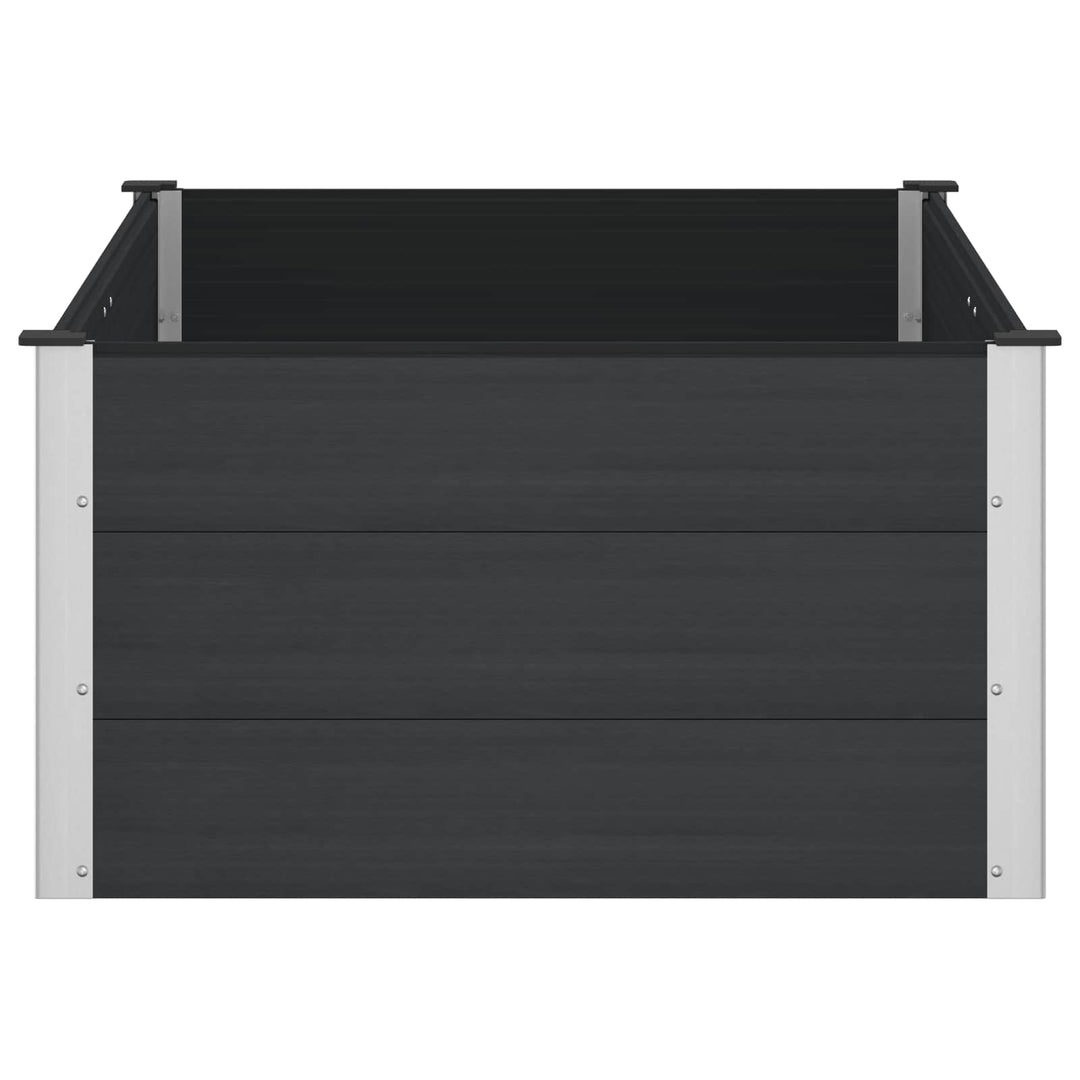 Højbed Sort 150 x 100 x 54 cm