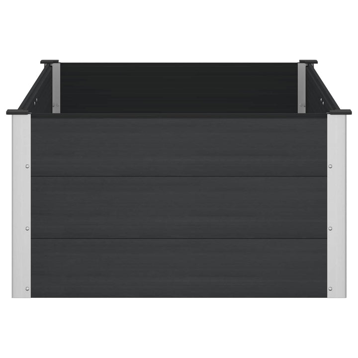 Højbed Sort 150 x 100 x 54 cm