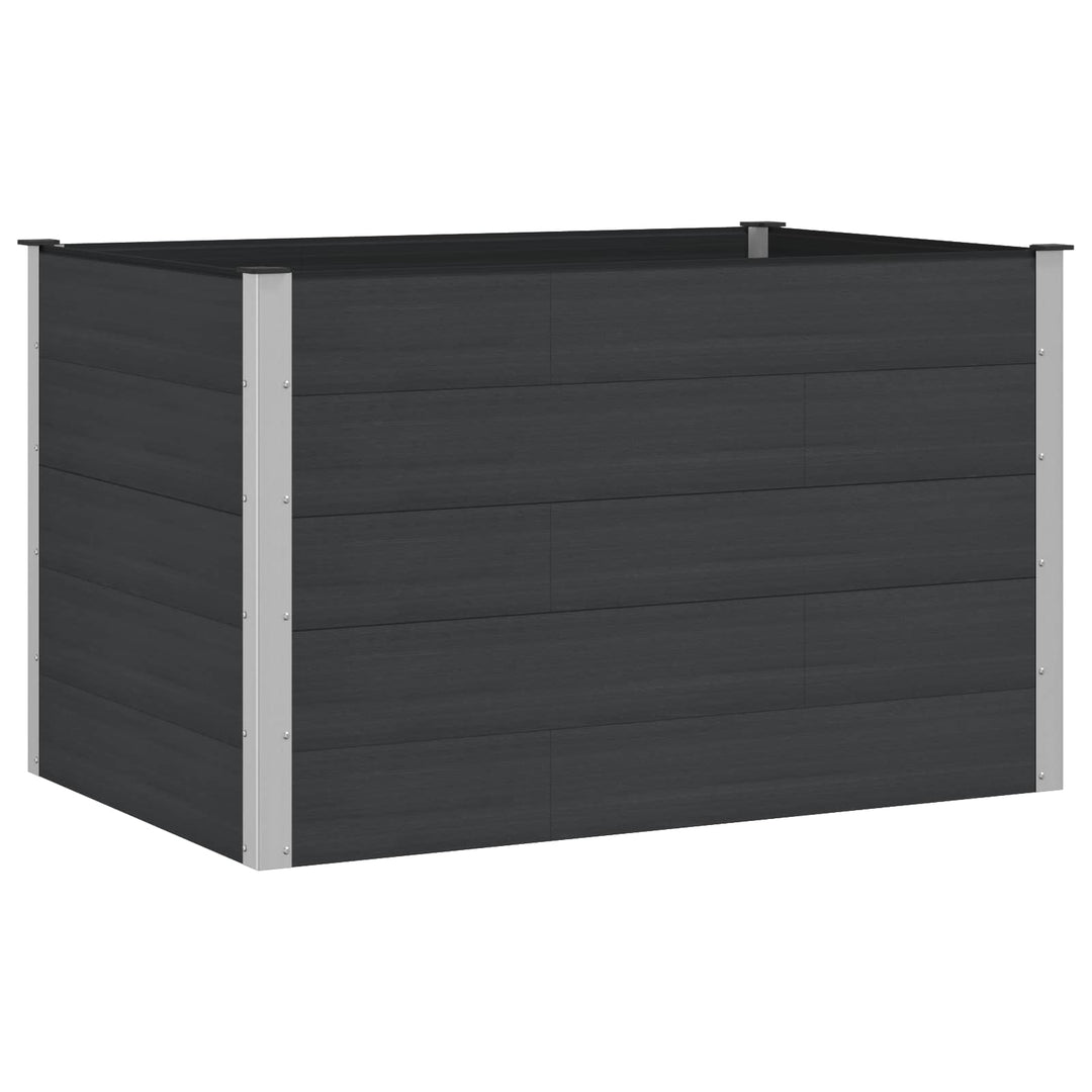 Højbed Sort 150 x 100 x 91 cm