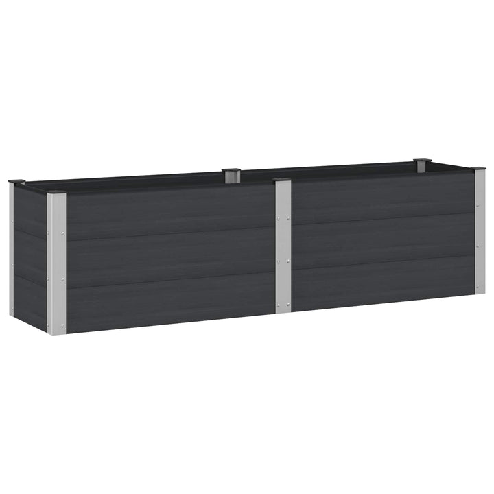 Højbed Sort 200 x 50 x 54 cm