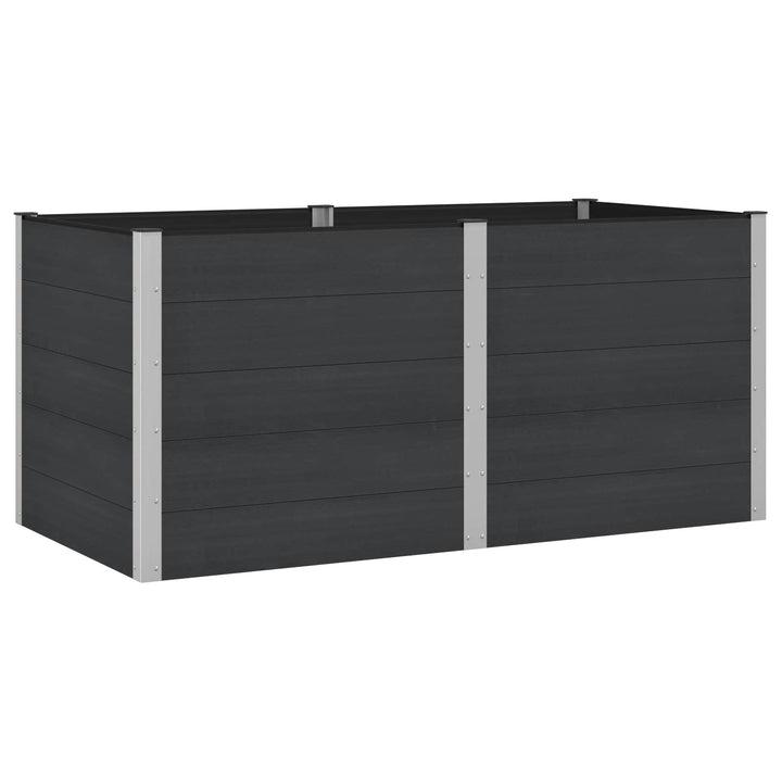 Højbed Sort 200 x 100 x 91 cm