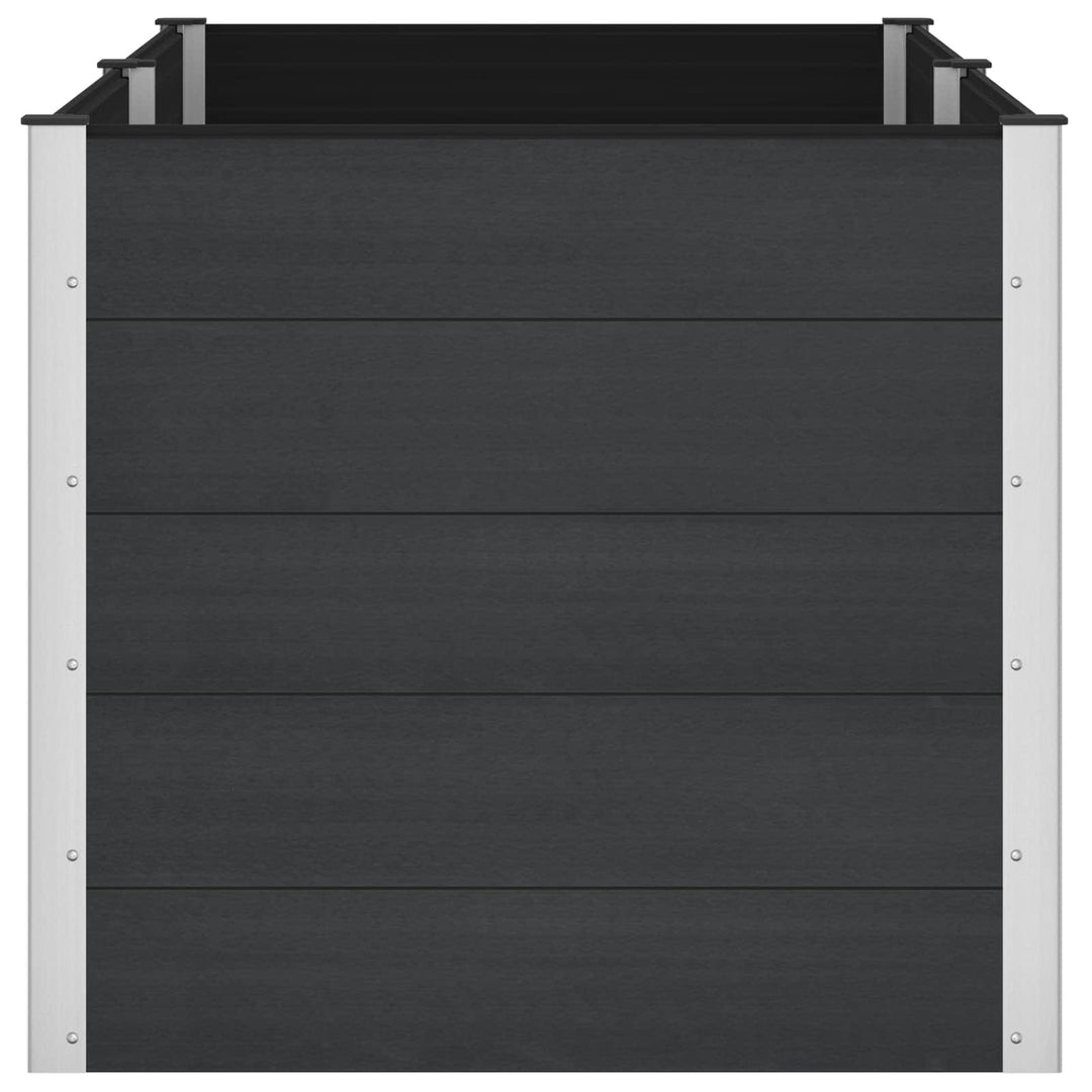 Højbed Sort 200 x 100 x 91 cm