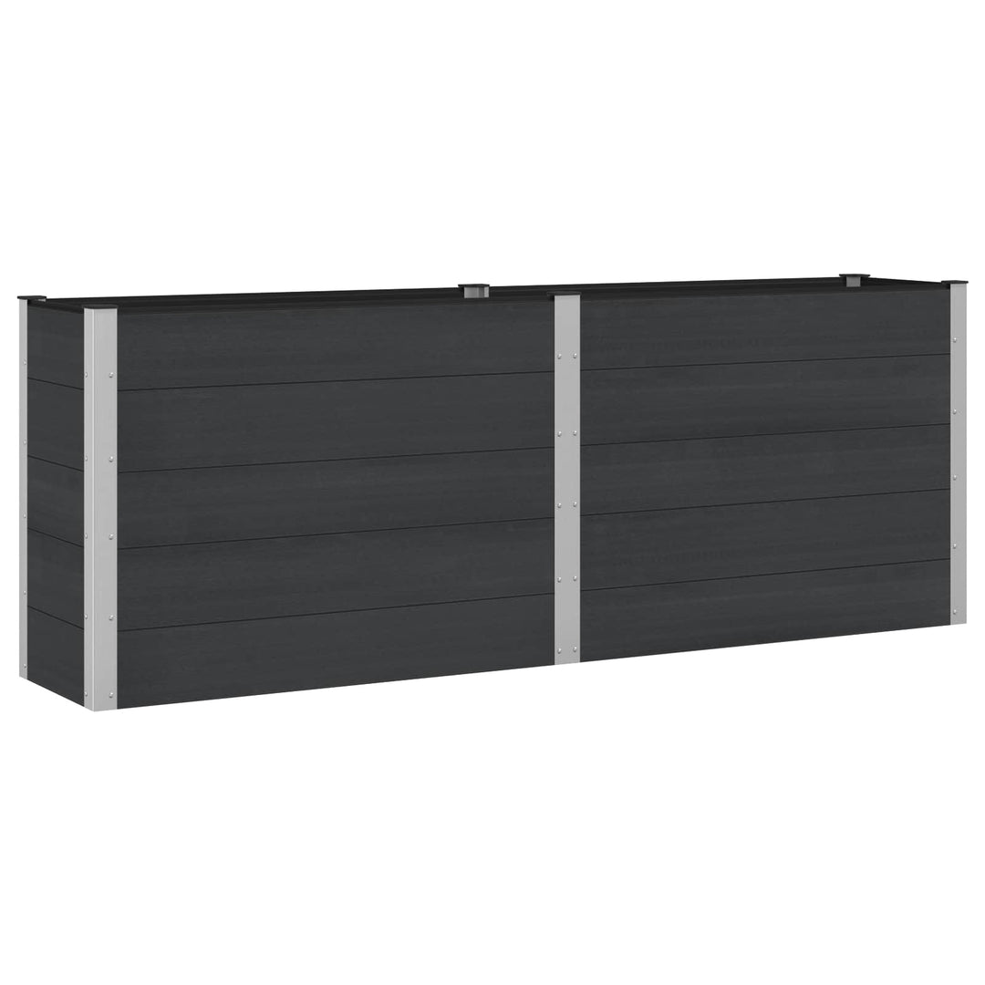 Højbed Sort 250 x 50 x 91 cm