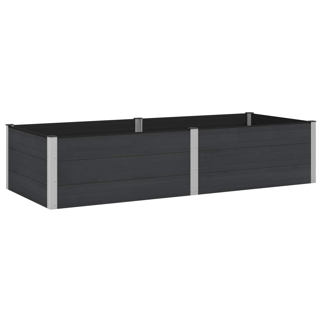 Højbed Sort 250 x 100 x 54 cm