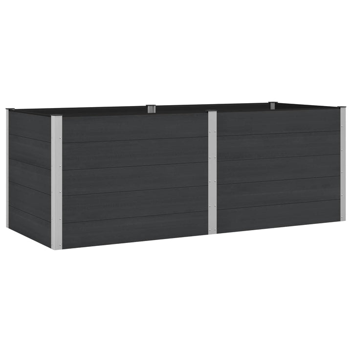 Højbed Sort 250 x 100 x 91 cm