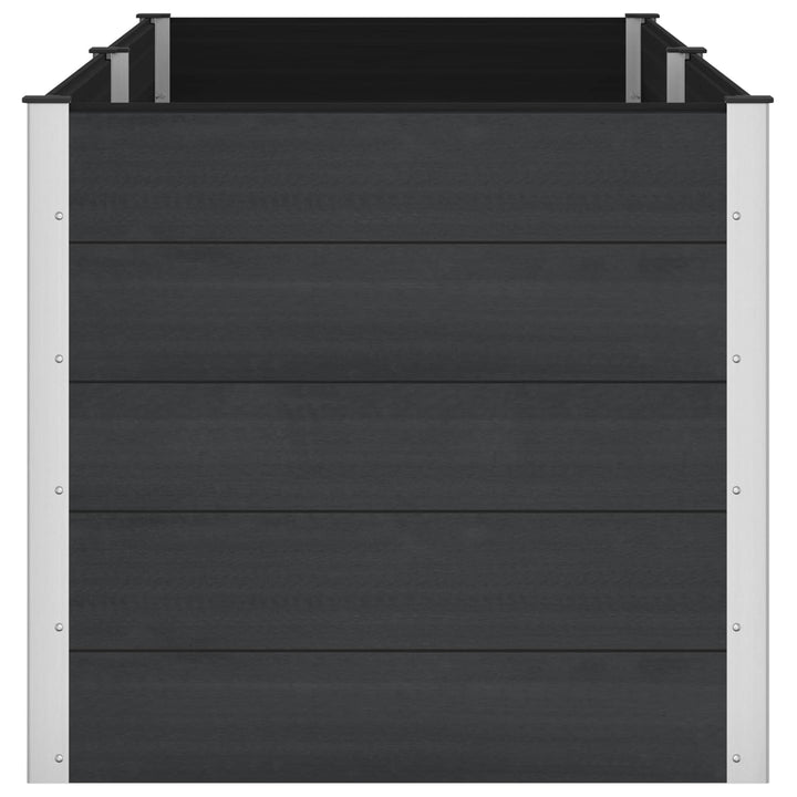Højbed Sort 250 x 100 x 91 cm