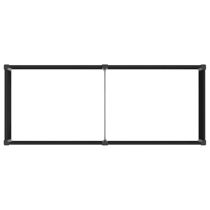 Højbed Sort 250 x 100 x 91 cm