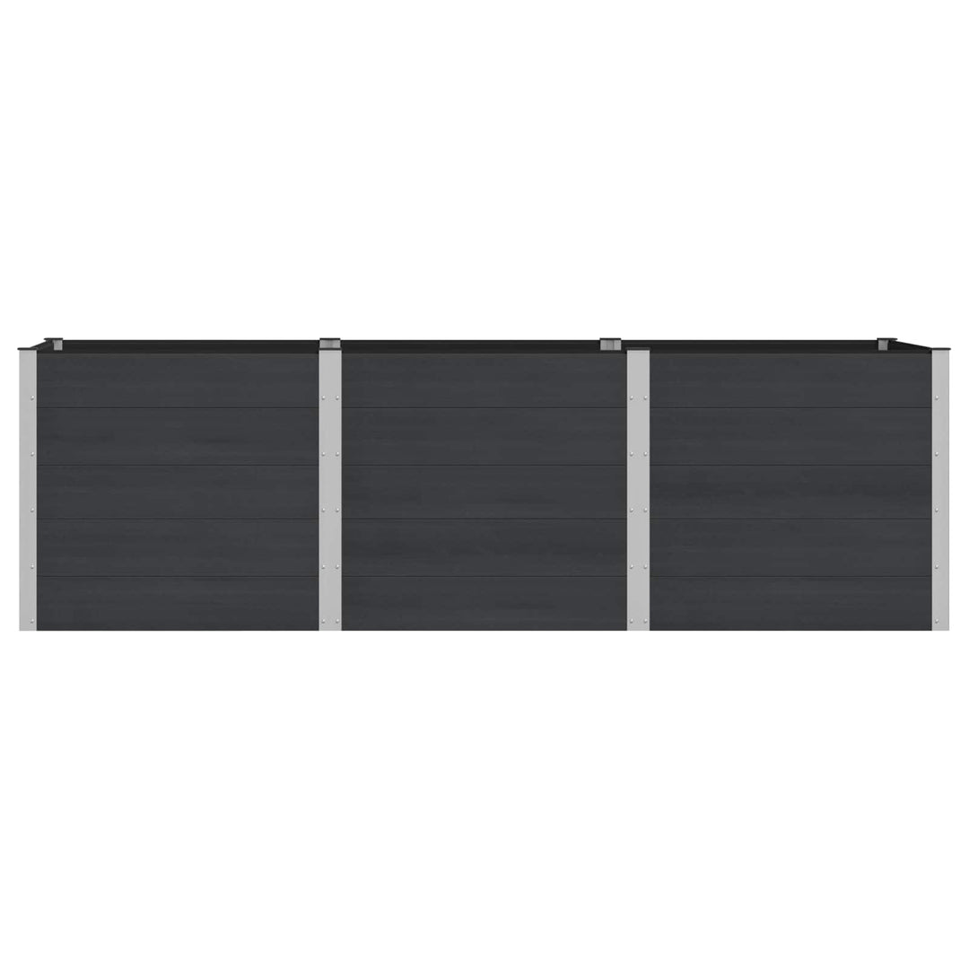 Højbed Sort 300 x 100 x 91 cm