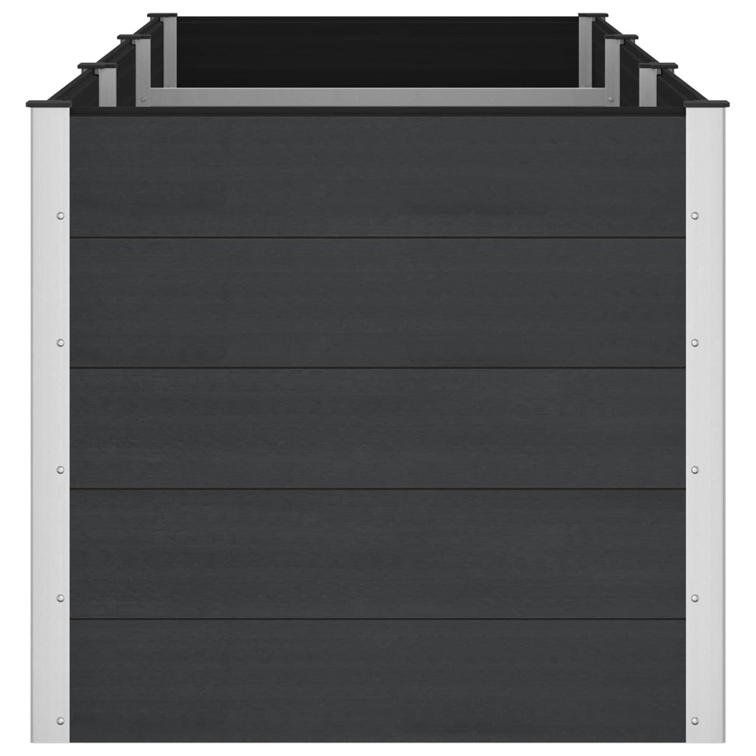Højbed Sort 300 x 100 x 91 cm