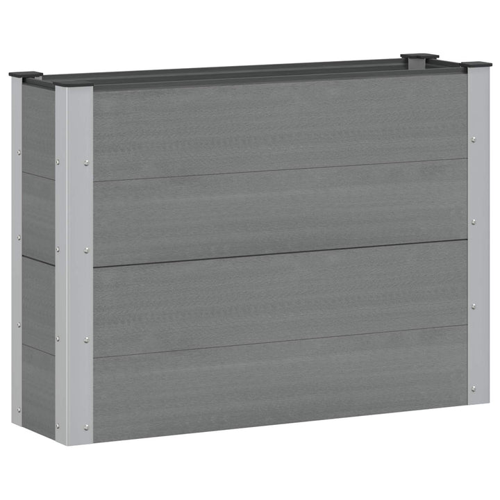 Højbed Grå 100 x 30 x 72 cm