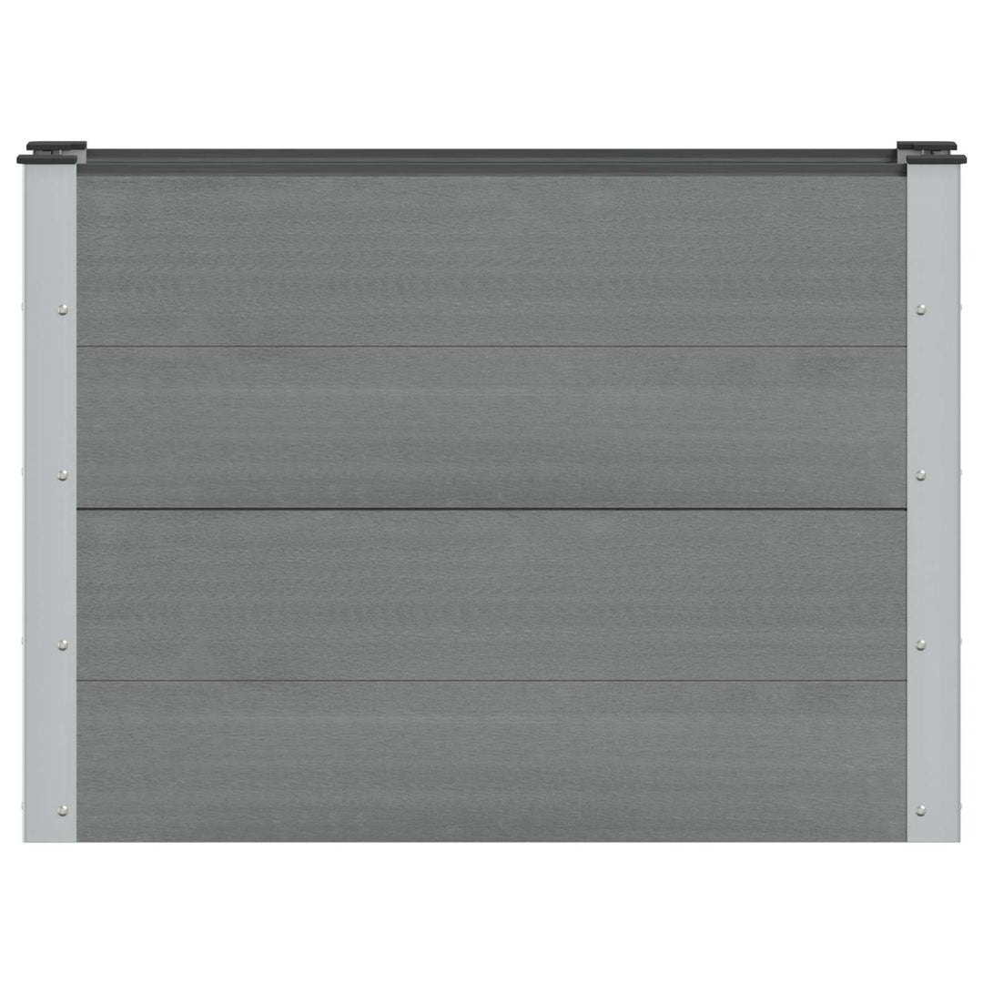 Højbed Grå 100 x 30 x 72 cm
