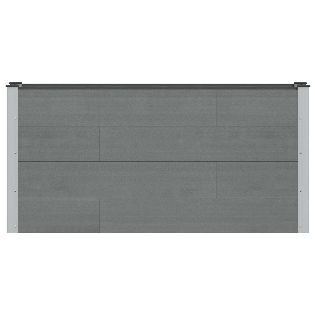 Højbed Grå 150 x 30 x 72 cm
