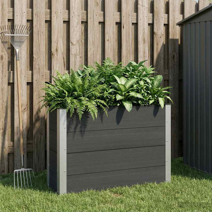 Højbed Sort 100 x 30 x 72 cm
