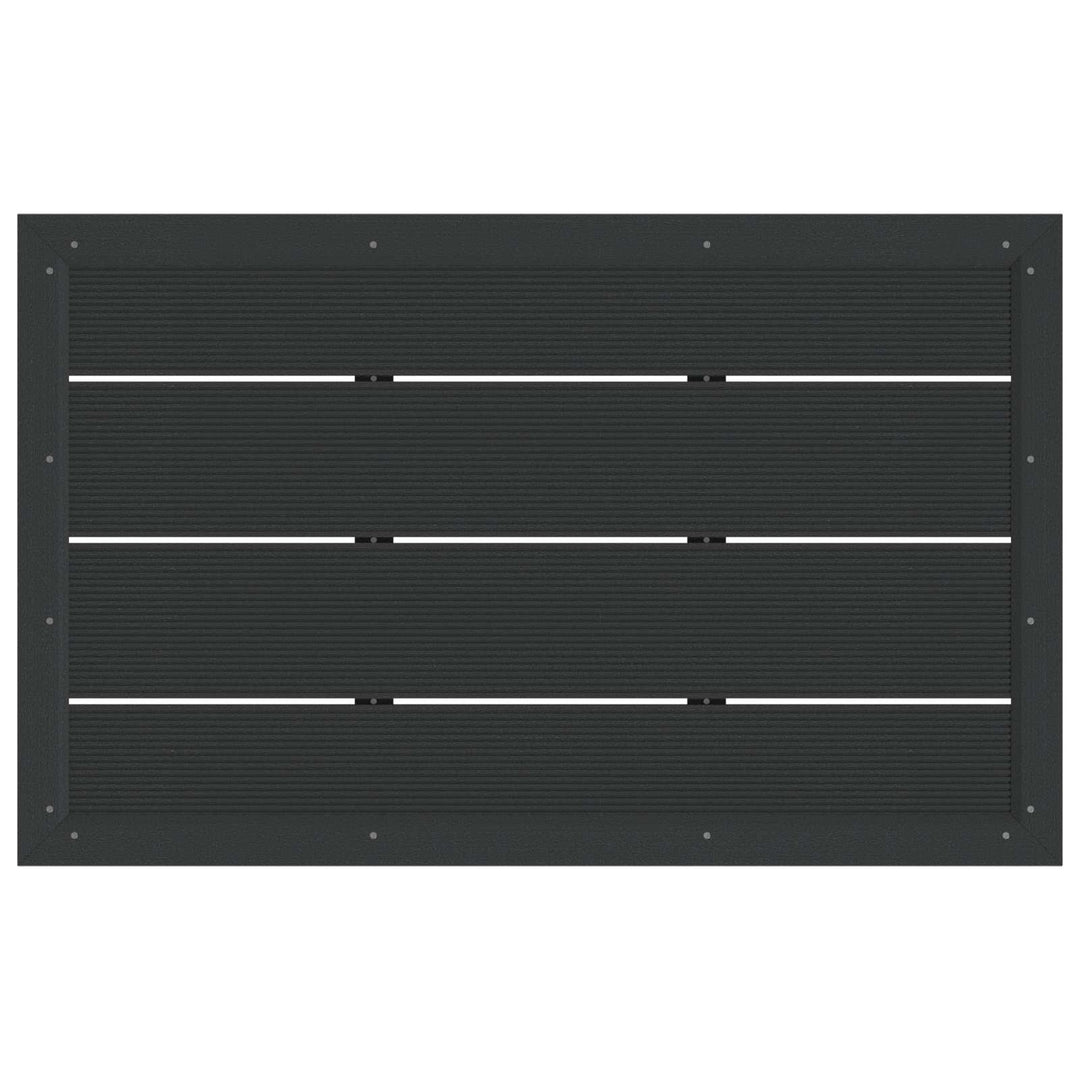 Bruser Baseplade Sort 101 x 63 x 5,5 cm WPC