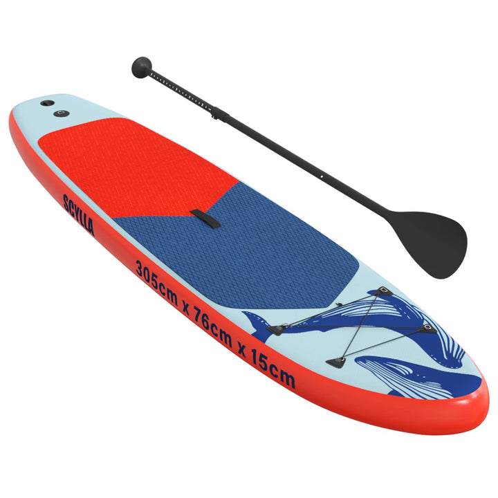 Oppustelig Stand Up Paddle Board SCYLLA 305 x 76 x 15 cm Blå