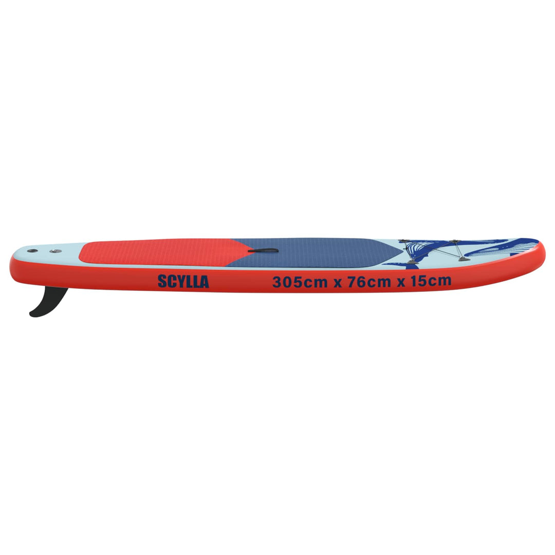 Oppustelig Stand Up Paddle Board SCYLLA 305 x 76 x 15 cm Blå