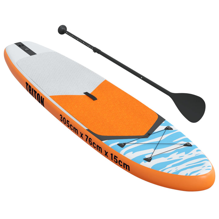 Oppustelig Stand Up Paddle Board TRITON 305 x 76 x 15 cm Blå