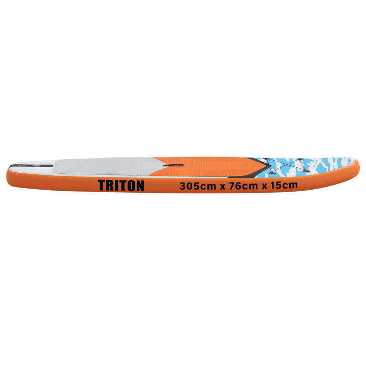Oppustelig Stand Up Paddle Board TRITON 305 x 76 x 15 cm Blå